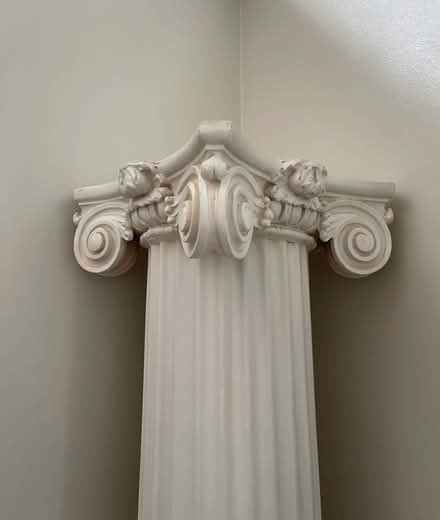 Photo of free Pair of White Plaster Columns (London SE19) #2