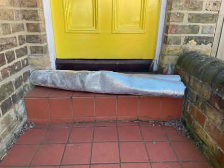 Photo of free Silver crinkly wrapping or packing sheets (Jericho OX1) #1
