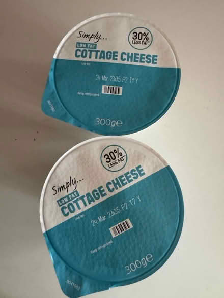 Photo of free 2 x Tubs Cottage Cheese (Slough Central SL1) #1