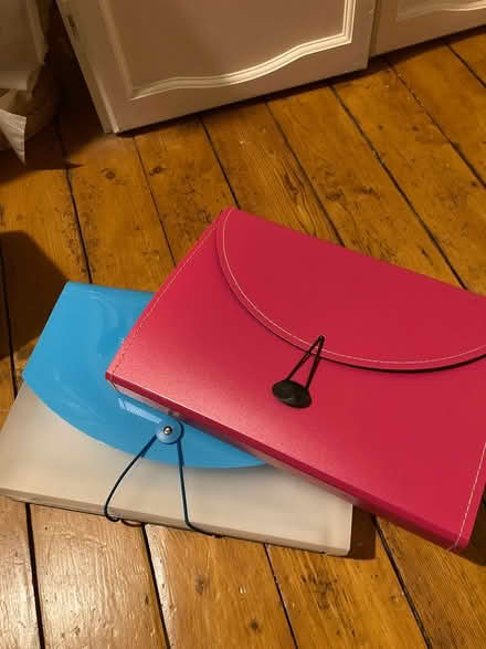Photo of free Two narrow box files (Wrenn School NN8) #1