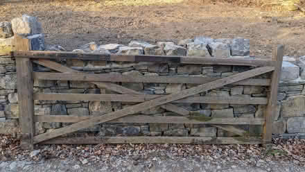 Photo of free Entrance gate, hardwood, 5-bar, 9ft wide (Applethwaite CA12) #1