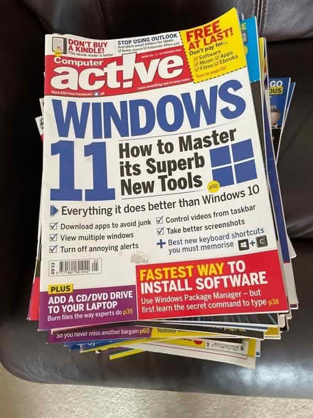 Photo of free Computer Active magazines (Pinehurst SG13) #1
