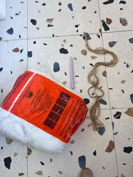 Photo of free Candle Cushions & Rope Pot Hanger (Tooting SW17 9TD) #2