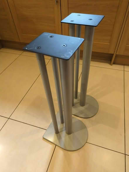Photo of free Pair of speaker stands (Kenpshott RG22) #2