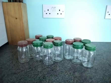 Photo of free Small glass herb/spice jars (Orton Longueville CP (Peterborough)) #1