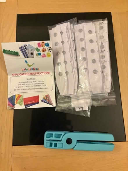 Photo of free Snappy Tag From Labels4kids (DA1) #1