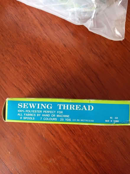 Photo of free 1970's box of thread (Chipping Ongar CM5) #2