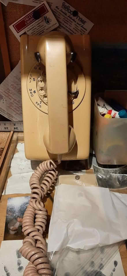 Photo of free Vintage wall phone (Downtown Guelph) #1