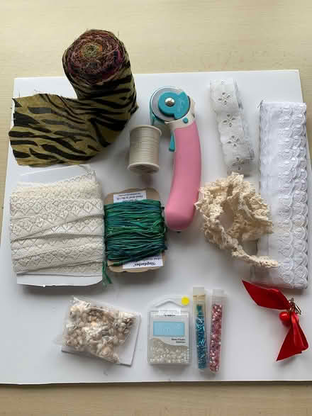 Photo of free Assorted sewing materials (West Byfleet) #1