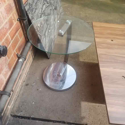 Photo of free Grey marble table (Bulwell) #4