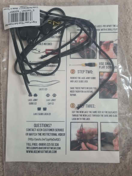 Photo of free Keen Sandals-replacement bungees (Lewes BN7) #1