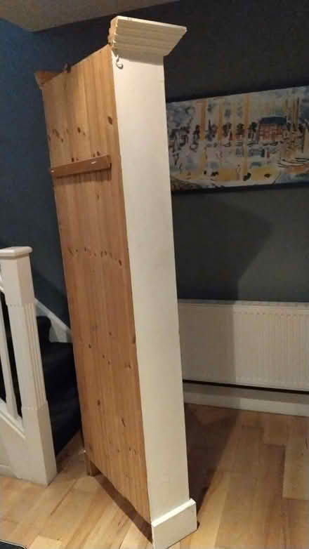 Photo of free Large pine bookcase (Dundrum) #3