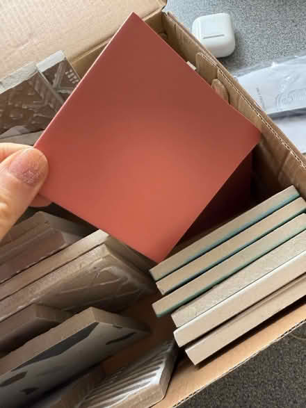 Photo of free Box full of tile samples (Five Mile Drive OX2) #3