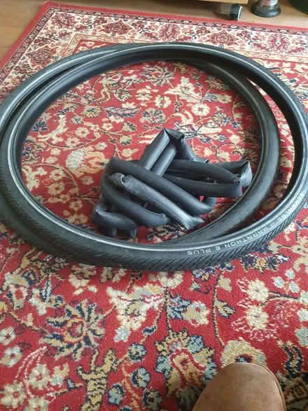 Photo of free Schwalbe bike tyres & tubes (Glastonbury BA6) #1