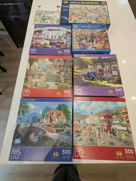 Photo of free Jigsaw Puzzles x8 (CB24 5PY) #1