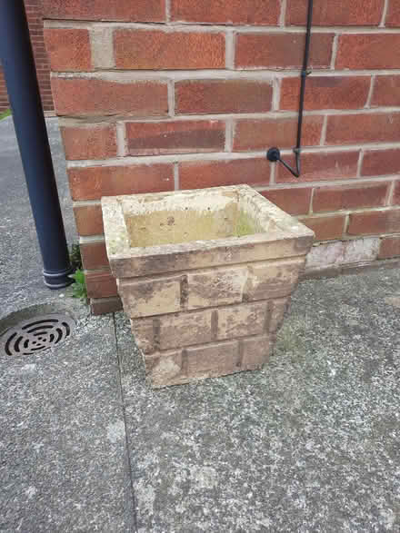 Photo of free Very heavy garden planter with drainage hole (Stanley Gate L39) #1