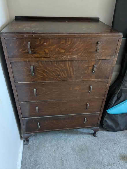 Photo of free Vintage wooden drawers (Barnsley s75) #1