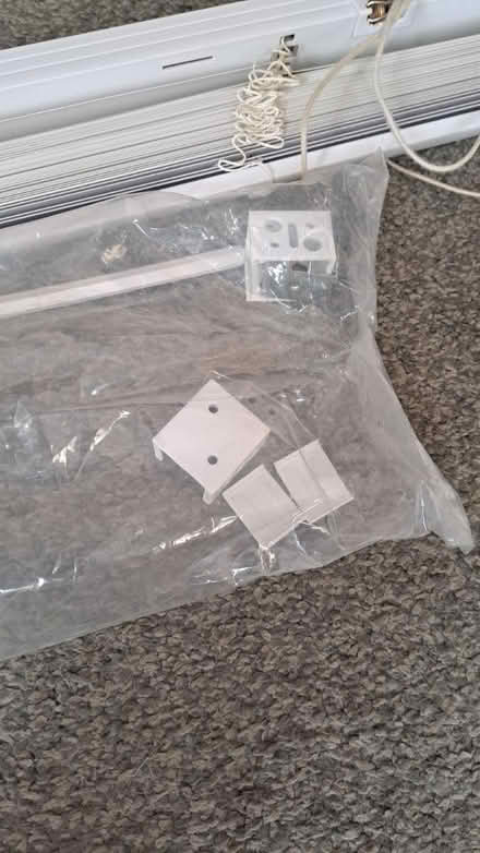 Photo of free White window blind (south ham basingstoke) #2