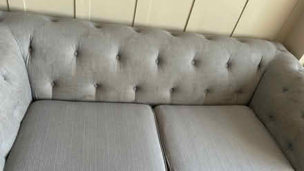 Photo of free DFS grey sofa and chair (Middleton LS10) #1