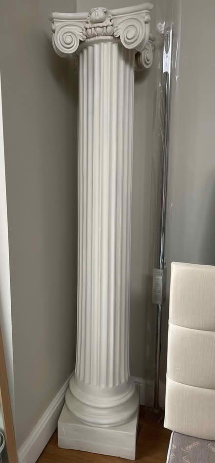 Photo of free Pair of White Plaster Columns (London SE19) #1