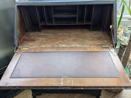 Photo of free Old wooden bureau drawers up cycle (Barnsley s75) #4
