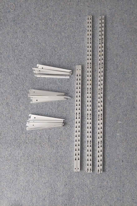 Photo of free Lightweight Silver (Aluminium) Shelf Supports and Brackets (GU51) #1
