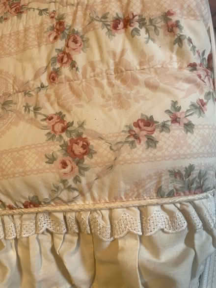 Photo of free Girls pink floral bedding (West Billerica) #1