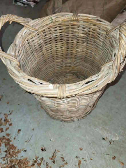 Photo of free Small wicker log basket (Gobowen SY11) #1