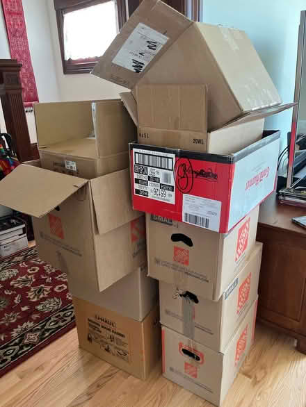 Photo of free Moving boxes and bubble wrap (Telegraph & Ashby in Berkeley) #1