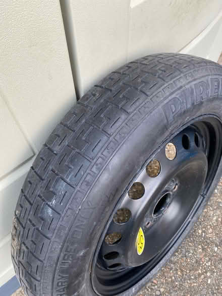 Photo of free 16 inch Doughnut (Spacesaver) Spare Wheel (ME10) #2