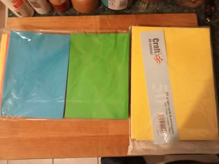 Photo of free 50 cards and envelopes for craft (Runcorn WA7) #1
