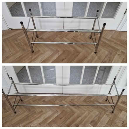 Photo of free Extendable Metal Shoe Rack (Chelmsford CM1) #1