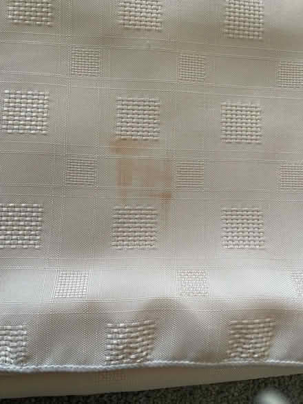 Photo of free Large light peach-coloured Tablecloth. (Findern DE65) #2