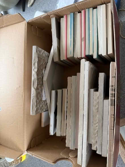 Photo of free Box full of tile samples (Five Mile Drive OX2) #1