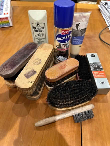 Photo of free Shoe cleaning brushes (Row Town KT15) #1