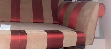 Photo of free Regale sofa red and beige (Norbury) #4