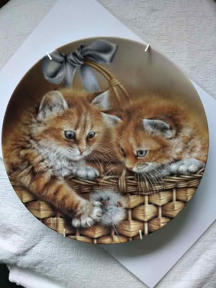 Photo of free Vintage Plate: Kittens (Coombe Bissett SP5) #1