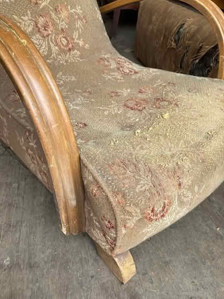 Photo of free Armchair for repair & reupholster (Dunfermline KY11) #3