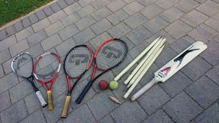 Photo of free Racquets and Cricket items (Lostock Hall PR5) #1