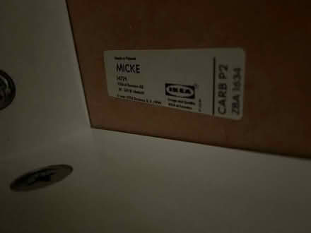 Photo of free Ikea desk - MICKE (CR2) #4