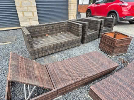 Photo of free Rattan garden set (Weston Favell village area) #2