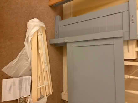 Photo of free Single wooden bed frame (DA1) #3