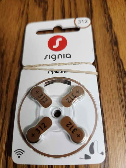 Photo of free hearing aid batteries (size 312) (Passaic) #1