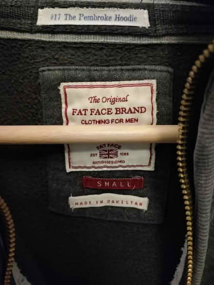 Photo of free Fat face hoodie - small - worn (BA1) #2