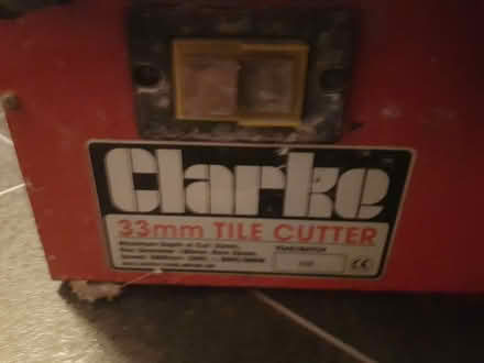 Photo of free Clarkes tile cutter working! (Greystones S11) #2