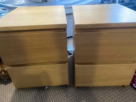 Photo of free Ikea bedside cabinets (E13 Plaistow) #1