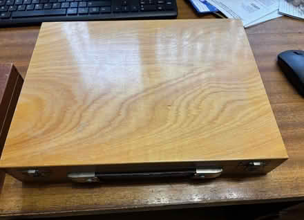 Photo of free Wooden 35mm slide boxes x 2 (Ruddington) #1