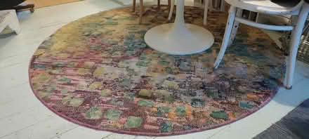 Photo of free Round multicoloured rug (WD23 Bushey) #2
