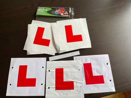 Photo of free L plates (Northgate Village CH2) #1