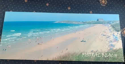 Photo of free Fistral Bay, Large Canvas Photo (Cwmbran) #1